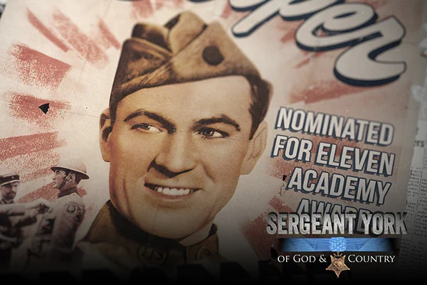 Gary Cooper as Sergeant York