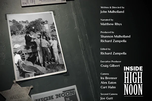 Inside High Noon Credit Roll