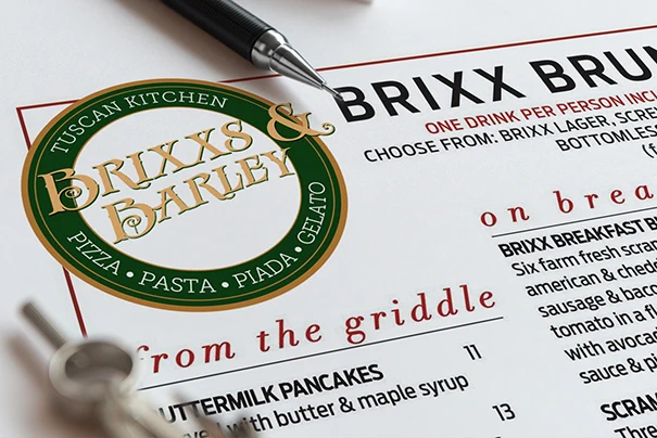 Brixx and Barley Graphic Design