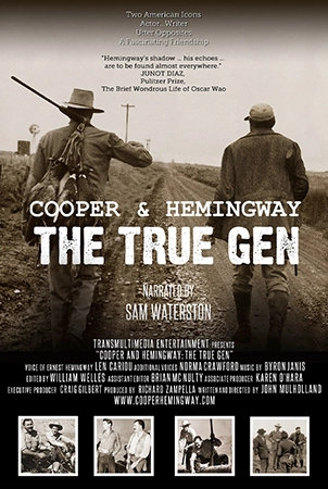 Cooper and Hemingway Film Poster